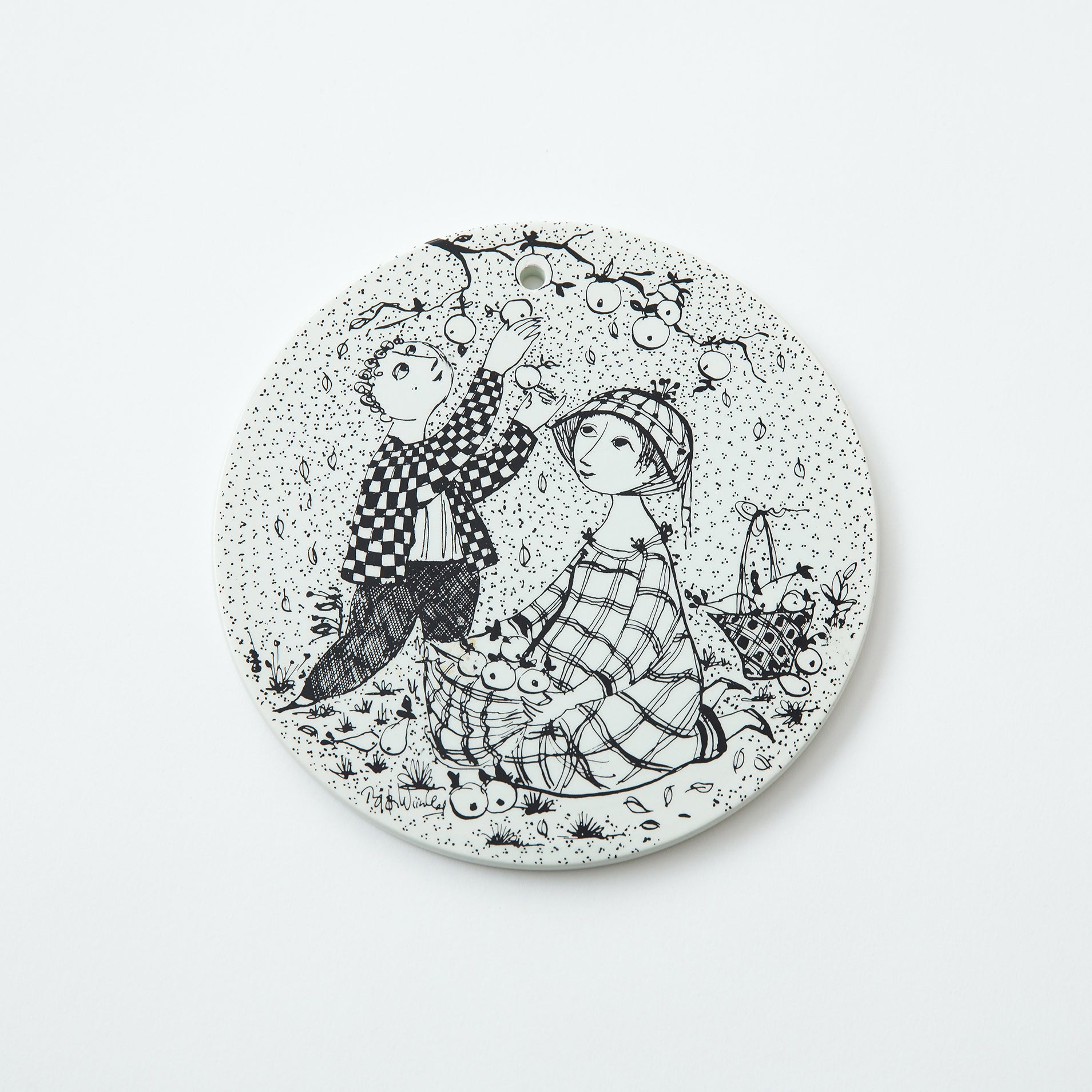 Nymolle〉Bjorn Wiinblad / Monthly Plate - October – At Sea Day