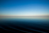 〈 海を纏うスカーフ 〉Moonlight before sunrising, Adriatic Sea