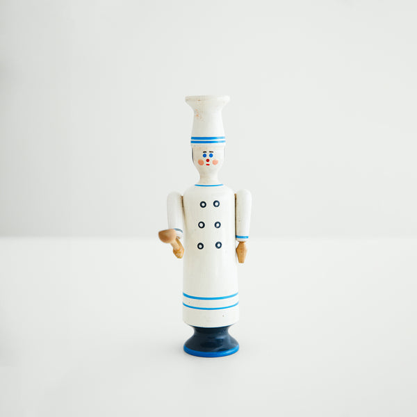 Zdeněk Bukáček wooden figure from Czech Republic / Cook – At Sea Day