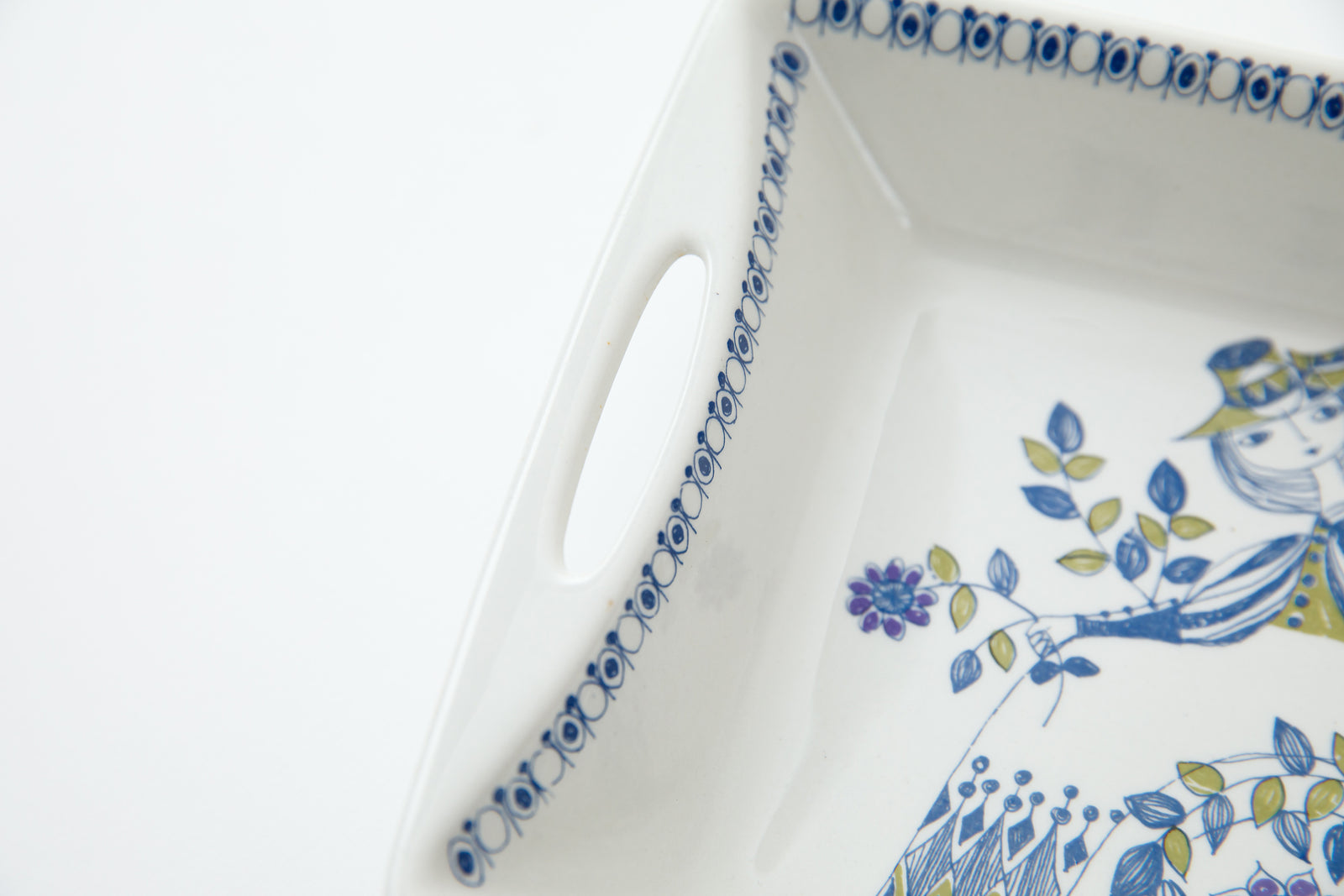 Figgjo〉Turi Gramstad Oliver / Lotte series square plate – At Sea Day