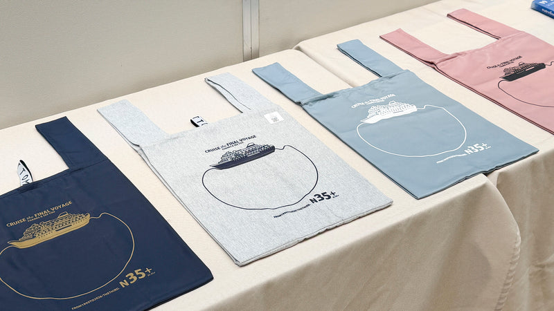 〈喫水線を描いたバッグ〉旅のお供にしたいクルーズトート