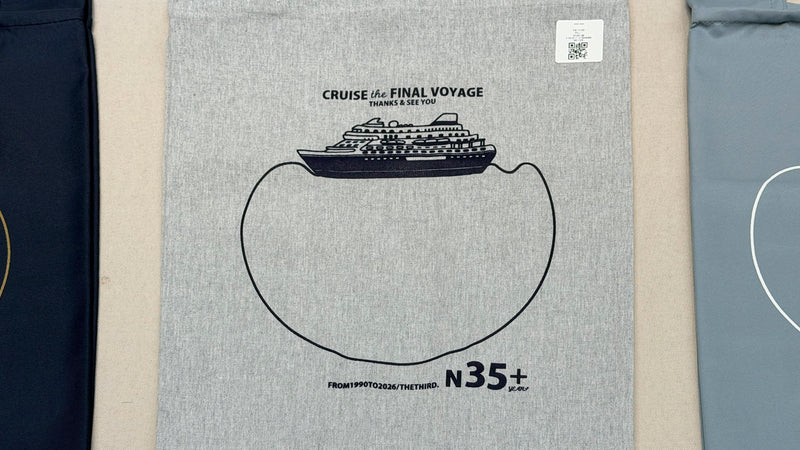 〈喫水線を描いたバッグ〉旅のお供にしたいクルーズトート